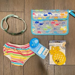 NWT Baby Summer Beach Bundle - iPlay Swim Diaper